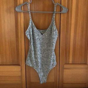 Gray Bodysuit